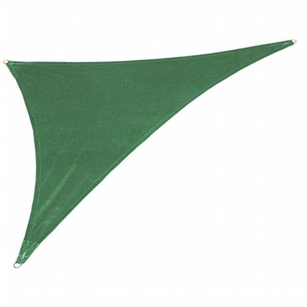 Gale Pacific Usa Inc Gale Pacific USA 473969 Coolaroo Coolhaven SHADE SAIL RT TRI 15'x12'x9' Heritage Green with Fixing Kit 473969 - main